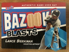 2004 Topps Bazooka Blasts Game-Used Bat Lance Berkman #BB-LB